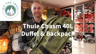 THULE CHASM 40L  Russell takes a look [upl. by Hanae]