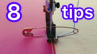 8tipsof the best sewing tips and tricks Sewing techniques✅ [upl. by Conah]