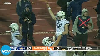 Montana State vs Sam Houston 2021 FCS quarterfinal highlights [upl. by Adehsar30]