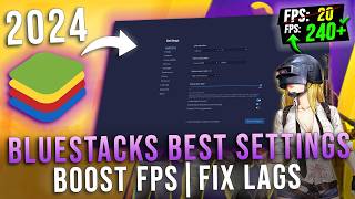 Bluestacks Settings for Low End PC Gaming 🔧 [upl. by Swaine992]