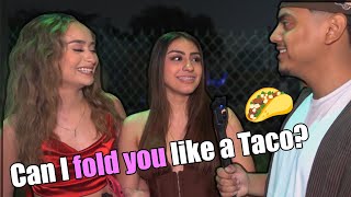 Houston Nightlife Street Interviews Ep 5  Can I Fold You Like a Taco [upl. by Gleda883]