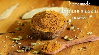 biryani masala recipe  how to make homemade biryani masala powder [upl. by Owades193]