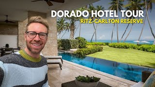 Dorado Beach Puerto Rico Hotel Tour amp Review of RitzCarlton Reserve Hotel and Resort [upl. by Ecnahoy234]