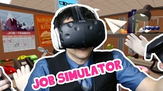 SUPR SRS BIZNESS  Job Simulator  Virtual Reality [upl. by Quentin350]