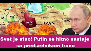 Svet je stao Putin se hitno sastaje sa predsednikom Irana [upl. by Nwotna]