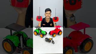 2 Best Remote Control Tractor  RC Tractor Red Colour and Blue [upl. by Irreg304]