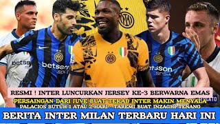 RESMI  JERSEY EMAS DILUNCURKAN 🔵⚫ JUVE DIATAS INTER MAKIN MENYALA 🔥 FRATTESI TUKAR CRISTANTE ⬆️ [upl. by Arabella]