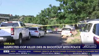 Crime in SA  Suspected cop killer dies in a shootout with police [upl. by Laughry89]