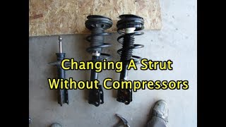 Learn the best way to replace a strut with and without spring compressors  Discover a better ride [upl. by Felita]