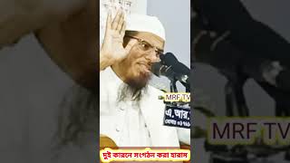 যে দুই কারনে সংগঠন করা হারামশায়খ শহীদুল্লাহ্ খাঁন মাদানী viralvideo সংগঠন হারাম shortvideo waz [upl. by Anuahsar]