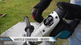 Alphabras  Martelo combinado Makita HR4002 [upl. by Nguyen]