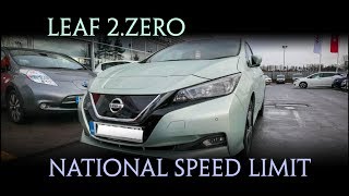 40KWh Nissan Leaf 2zero  Going at National Speed Limit ish part 1 Glasgow to Edinburgh Trip [upl. by Aerbua]