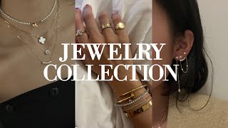 JEWELRY COLLECTION 2022  everyday jewelry try on amp favorite brands ft Cartier Mejuri and more [upl. by Darrin]