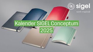 Kalender SIGEL Conceptum 2025  SIGEL [upl. by Jariv]