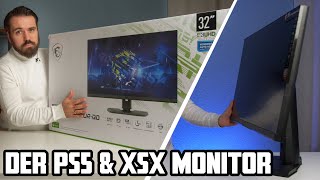 Erster Offiziell Lizenzierter Gaming Monitor für PS5 amp Xbox Series X 4K UHD  HDMI 21 [upl. by Lund]