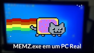 Executando o MEMZ Trojan em Um PC Real [upl. by Gresham]