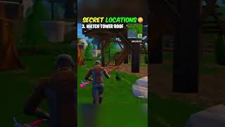 Secret locations🤫 fortnite fortnitememes shorts [upl. by Eenaj379]