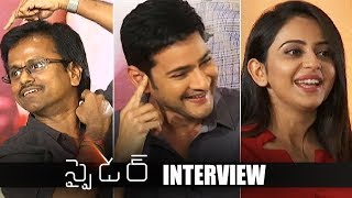 SPYDER Team Special Interview  Mahesh Babu  Rakul Preet Singh  TFPC [upl. by Ahs]