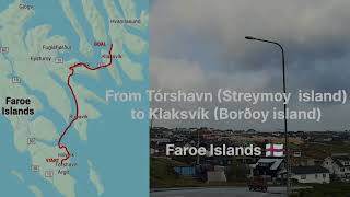 Faroe Islands drive series ⑤ From Tórshavn to Klaksvík Faroe Islands 🇫🇴 October 2023 [upl. by Allenrad]