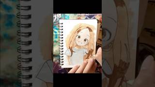 Kawai Takagisan drawing  Karakai Jōzu no Takagisan drawing shorts art anime takagisan [upl. by Beitris]