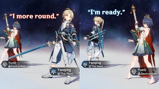 Yunli amp Yanqing response when You add them TOGETHER [upl. by Bernetta]