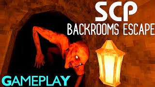 SCP BACKROOMS ESCAPE  Gameplay [upl. by Ferris246]