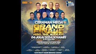 Ceramah Mega Grand Finale PRK Sungai Bakap [upl. by Aslehc565]