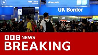 Net migration into the UK has fallen official figures show  BBC News [upl. by Jobyna485]