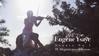 Eugène Ysaÿe  Sonata No1  III Allegretto poco Scherzoso  Margarita Krein [upl. by Ykcaj]