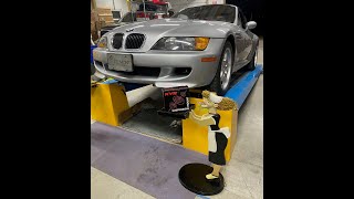 BMW M Roadster Bilstein B6 front strut replacement 1080WebShareName [upl. by Erland692]