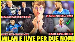 SCONTRO TOTALE FRA MILAN E JUVENTUS SUL PIATTO DUE CALCIATORI ECCO CHI SONO  SickParade [upl. by Ahsitahs]