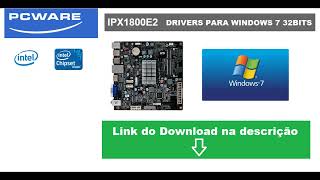 Drivers IPX1800E2 PARA WINDOWS 7 32 BITS [upl. by Alhahs848]