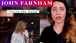 My First John Farnham Experience quotVocal ANALYSISquot of quotYoure The Voicequot Live [upl. by Nyleve]