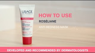 ROSELIANE AntiRedness Mask  How to Use [upl. by Goodden]