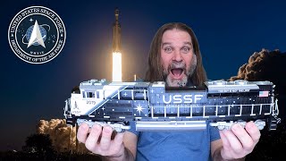 Lionels O Gauge US Space Force Locomotive Unboxing and Review [upl. by Aidnic364]