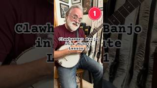 Clawhammer Banjo in a Minute  Lesson 1 [upl. by Obellia204]