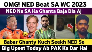 Pak Media Shocked on Ned Beat SA WC 2023  Ned Vs Sa WC 2023 Match  Pak Should Learn From Ned [upl. by Anirehc]