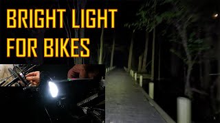 NiteRider Lumina MAX 2000 Bicycle Headlight  Demonstration and Review [upl. by Adlemy]