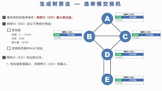 计算机网络简明教程第09讲 交换机的生成树协议STP 生成树算法STA [upl. by Quartis544]