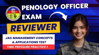 Penology Officer Examination Reviewer Jail Management Concepts amp Applications Practice Test  Part 1 [upl. by Natsirc954]