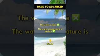 Basic English vs Advance English Speaking english englishlanguage advancedenglish viralshorts [upl. by Junette]