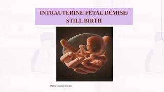 Intrauterine Fetal Death StillBirth [upl. by Ettelrac]