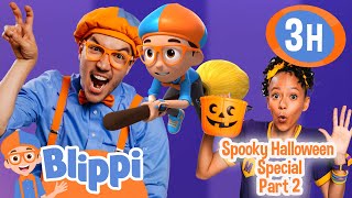 Halloween Horror Mansion  Blippi and Meekah Best Friend Adventures  Educational Videos for Kids [upl. by Brana]