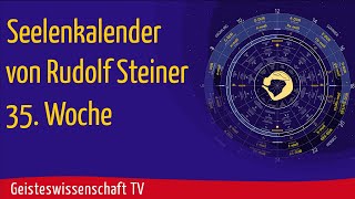 Geisteswissenschaft TV  Seelenkalender von Rudolf Steiner Woche 35 [upl. by Iahcedrom]