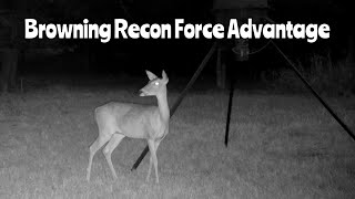 Deer Feeder 1 Browning Recon Force Advantage Sept 2122 2024 [upl. by Arramas]