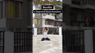 Shashankasana and its benefits l yoga youtubeshorts motivation youtube dance yogasana [upl. by Rosco272]