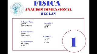 ANALISIS DIMENSIONAL REGLAS [upl. by Cheryl]