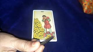 seven of pentacles Minor arcana card description in hindi हिंदी में सीखें टैरो कार्ड💰 💰 [upl. by Conant]