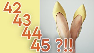 CHAUSSURES FEMME 👠 en GRANDE taille 42 et   où et comment acheter [upl. by Ellehcem488]