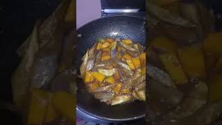 Ginisang Gulay Kalabasa At Talong everyone food filipinocooks cookingvideo [upl. by Airebma17]